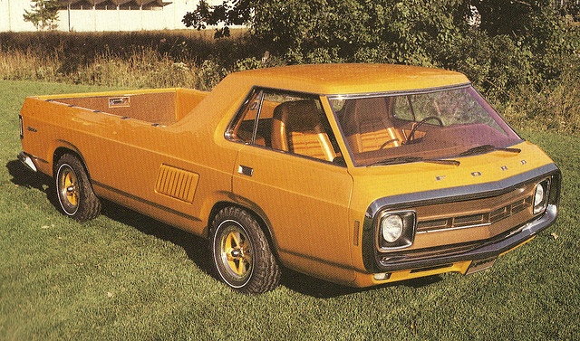 Retro auto - cute picture
