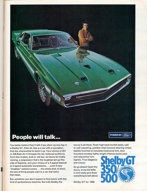 Muscle car
 - nice photo
