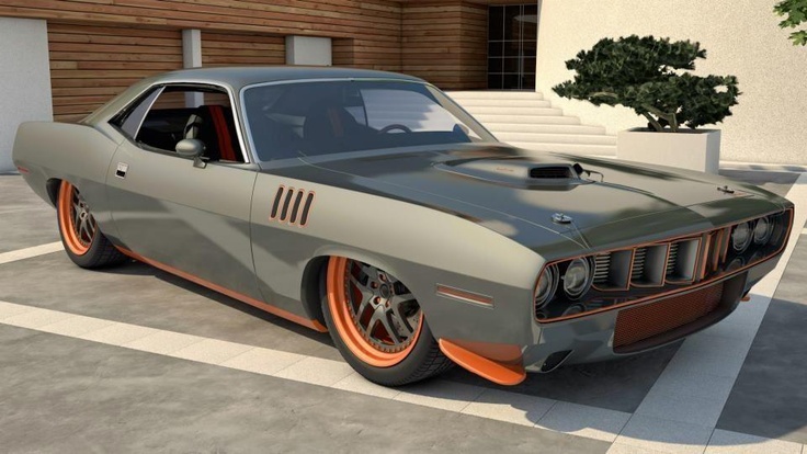 Muscle automobile
 - photo
