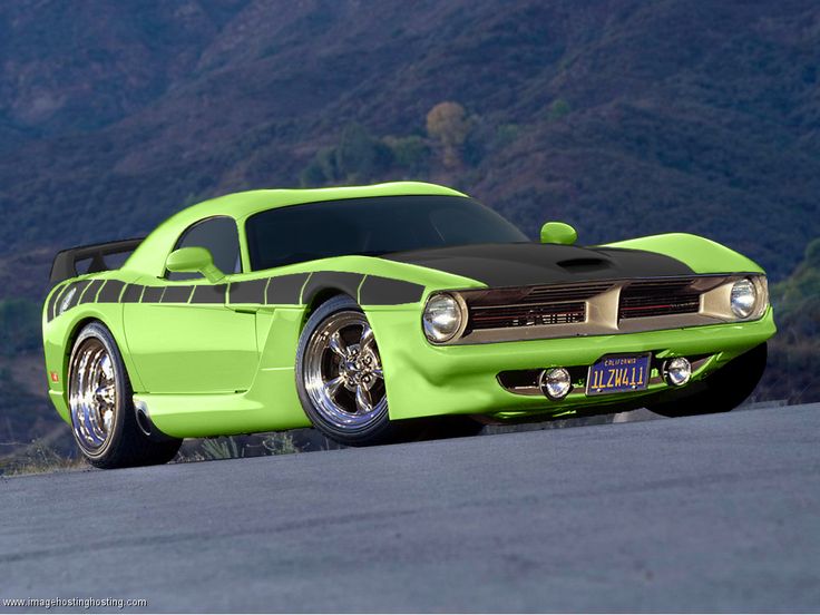 Muscle car
 - cool picture

