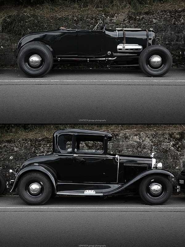 Retro automobile
 - photo
