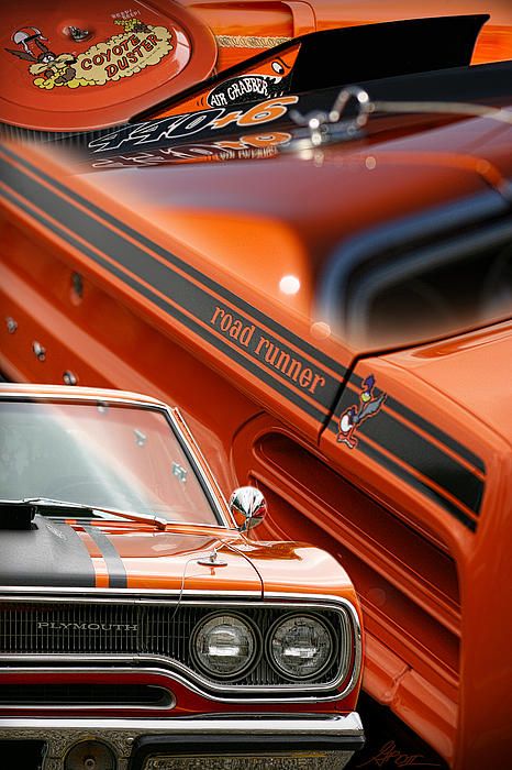 Muscle car
 - fine photo
