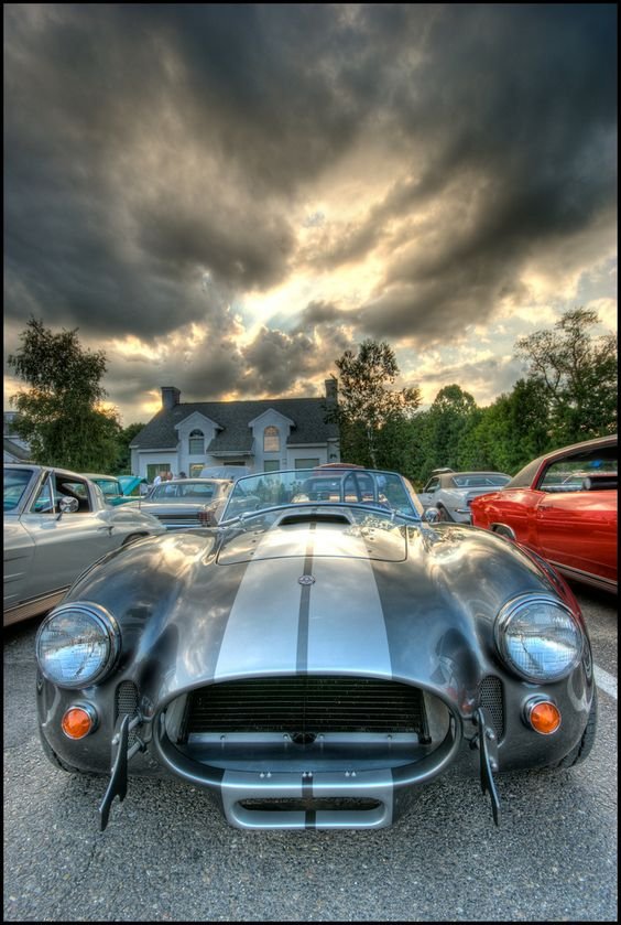 Retro car - gorgeous picture