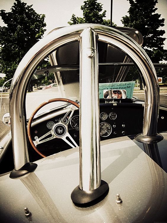 Retro car - charming image