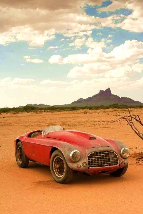 Retro car - interesting photo