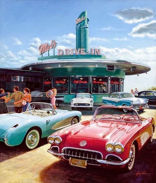 Retro car - super picture