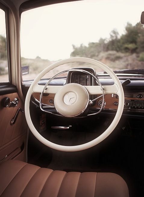 Retro car - fascinating picture