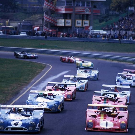 Sports car - irresistible image